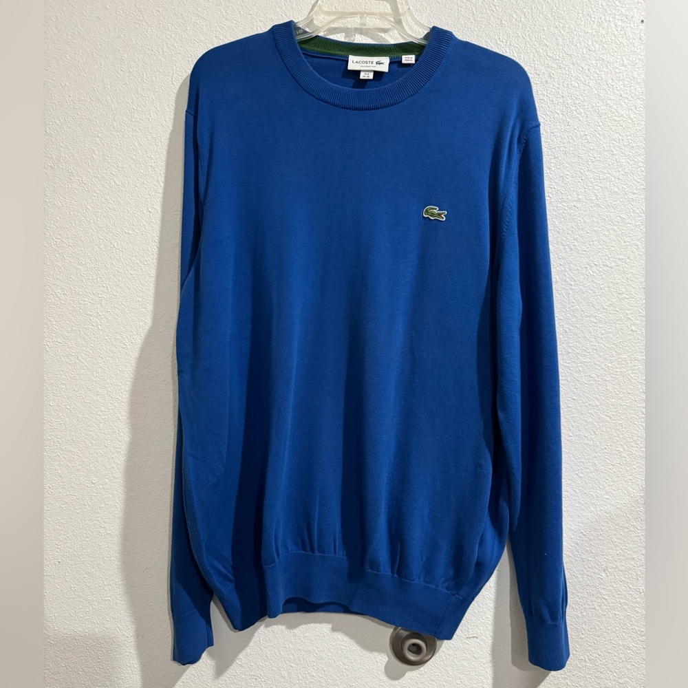 Royal Blue Lacoste Sweater